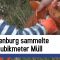 Auch viele Kuriositäten wurden gefunden und entsorgt.