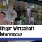 Osterimpressionen in Schauvitrine der Mödlinger Wirtschaft