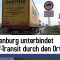 Keine Durchfahrt mehr für LKW über 3,5 Tonnen