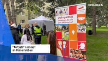 Aufputzt samma im Gemeindebau