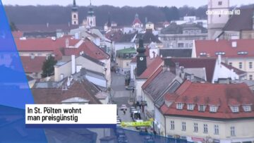 In St. Pölten wohnt man preisgünstig