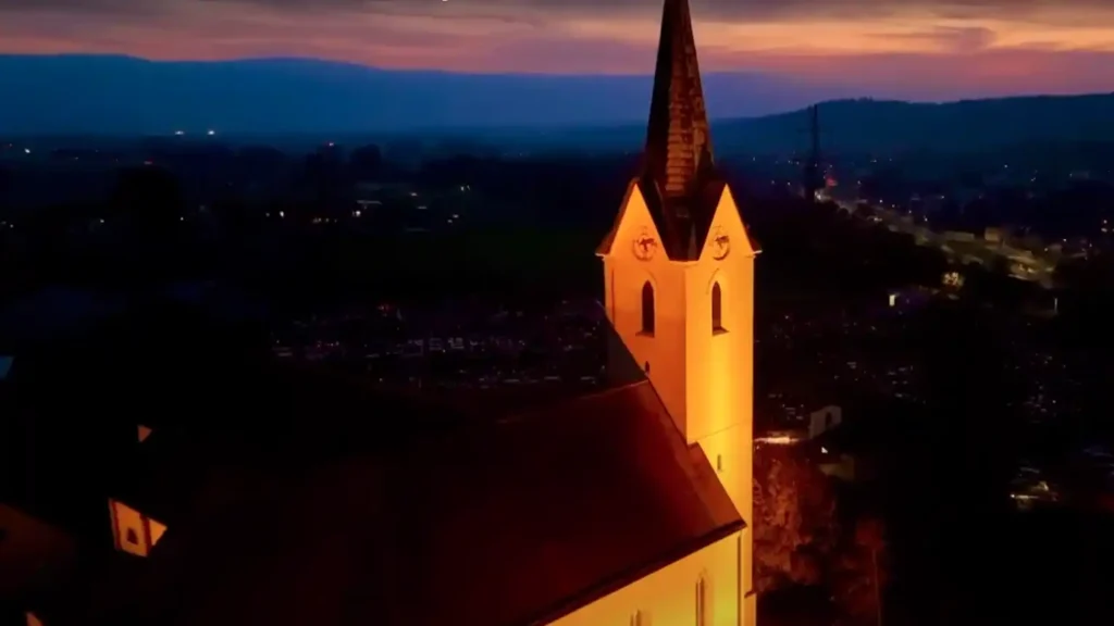Pfarrkirche Wieselburg Nacht der 1000 Lichter