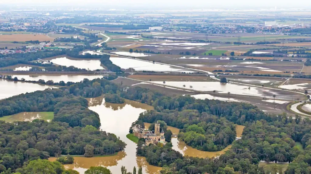Laxenburg Hochwasser 2024
