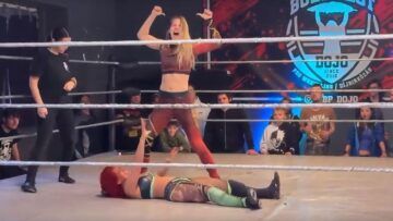 Wrestling, Wissen, Weiblichkeit: Sophie Veigl im Gespräch
