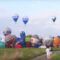 Balloon EM 2025: Wieselburg mit farbenfrohem Himmel