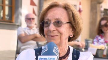 Bezirksmuseum Mödling: Obfrau Stangler talkt