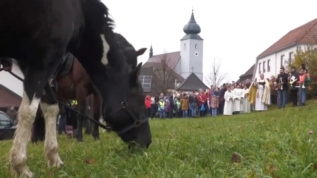Pferdesegnung Fiaker St. Leonhard
