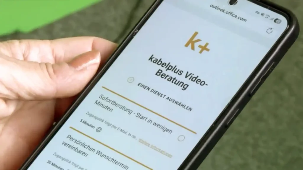 kabelplus serviceversprechen videochat
