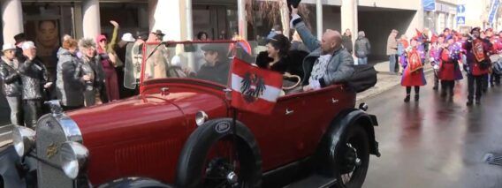 Faschingsumzug Perchtoldsdorf 2026: Prinzenpaar brilliert!