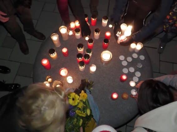 Friedenslichter für Ukraine: Amstetten dabei!