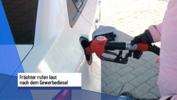 Treibstoffbremse: Transportbranche fordert Gewerbediesel