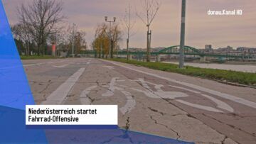 Donauradweg Ausbau: NÖ setzt auf den Drahtesel