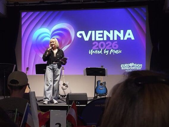 Mitgejubelt! Beim ESC Public Viewing Mödling