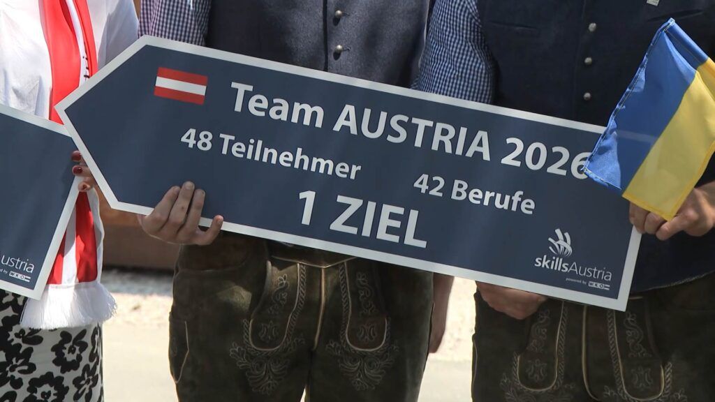 NÖ Fachkräfte bei Worldskill 2026 Verabschiedung