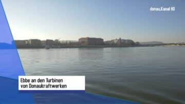 Trockenheit bremst Donaukraftwerke aus