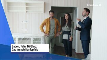 Baden, Mödling und Tulln Top bei Immoverkäufen
