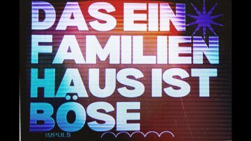 Das Einfamilienhaus: Gut oder Böse? Mödling greift es auf!